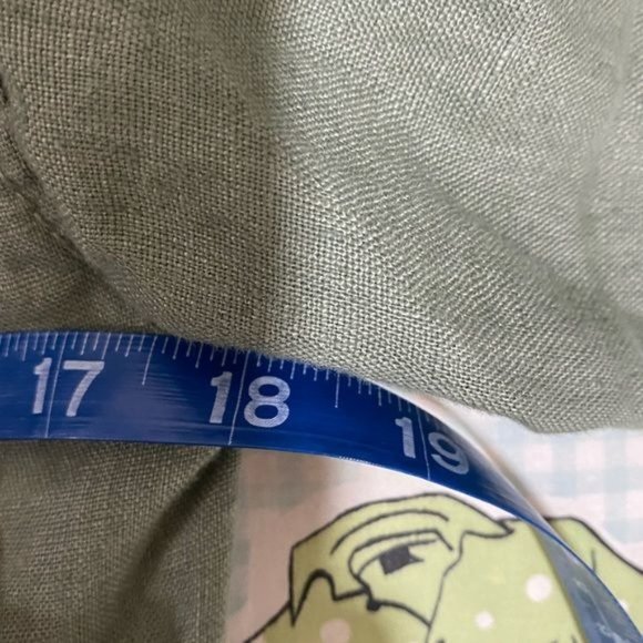 Michael Stars ladies green linen jacket lightweight full zip size XS - Picture 8 of 14